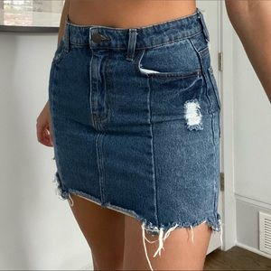 Forever 21 jean skirt